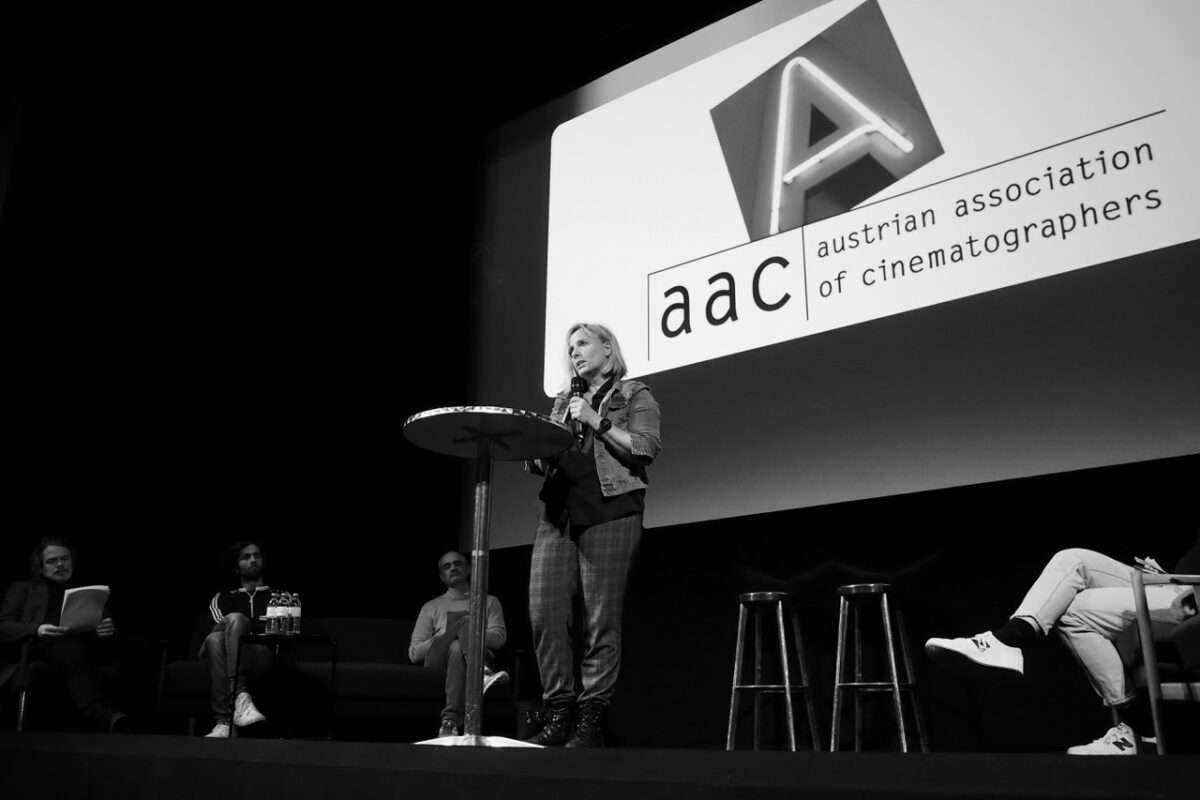 AAC Präsentation bei CinemaNext AAC Austrian Association of Cinematographers